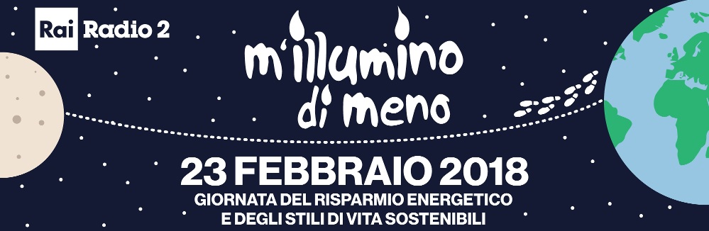 Grafica: Mi illumino di meno 2018