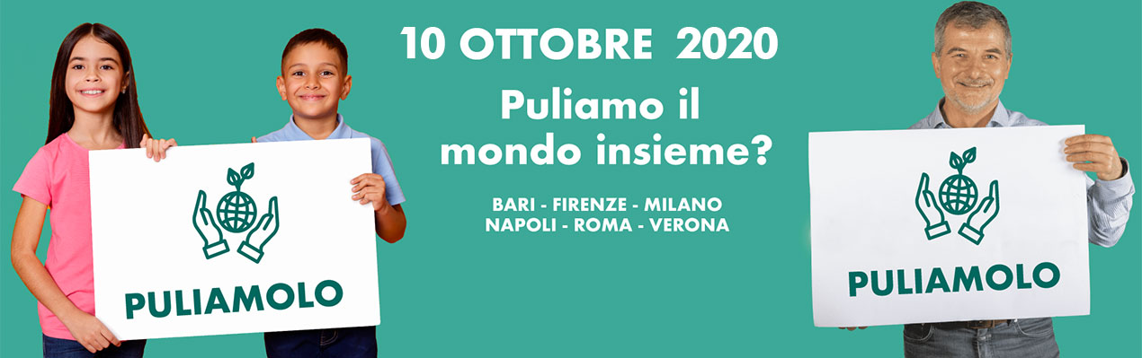Grafica: FS Italiane a Puliamo il Mondo 2020