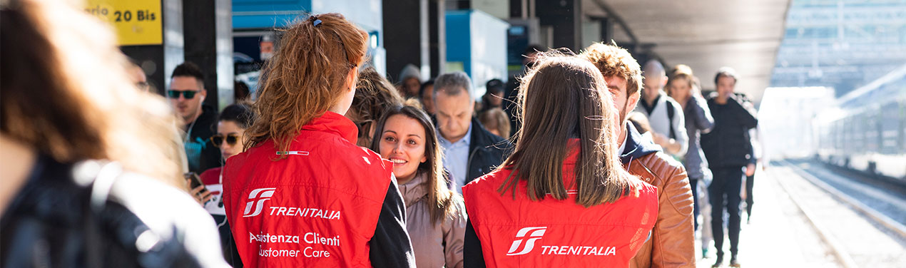 Foto: Servizio di assistenza Customer Care di Trenitalia